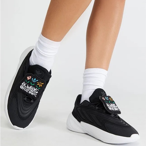 ADIDAS Women's Always Original Ozelia Black Sneakers-Size 7.5-BNIB - Picture 7 of 16
